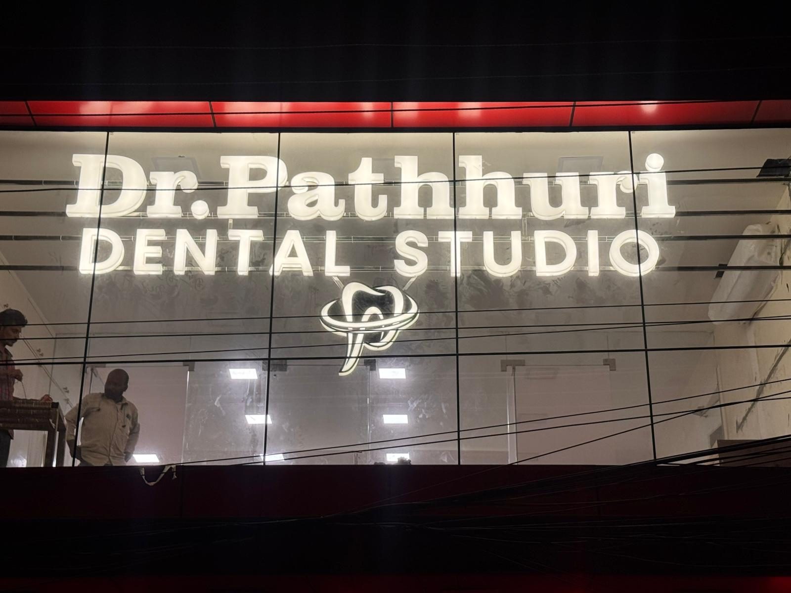 Dr. Pathhuri Dental Studio exterior signage